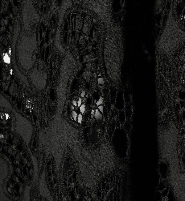 UNITED ARROWS green label relaxing「カットワークレース ブラウス」|シャツ・ブラウス|