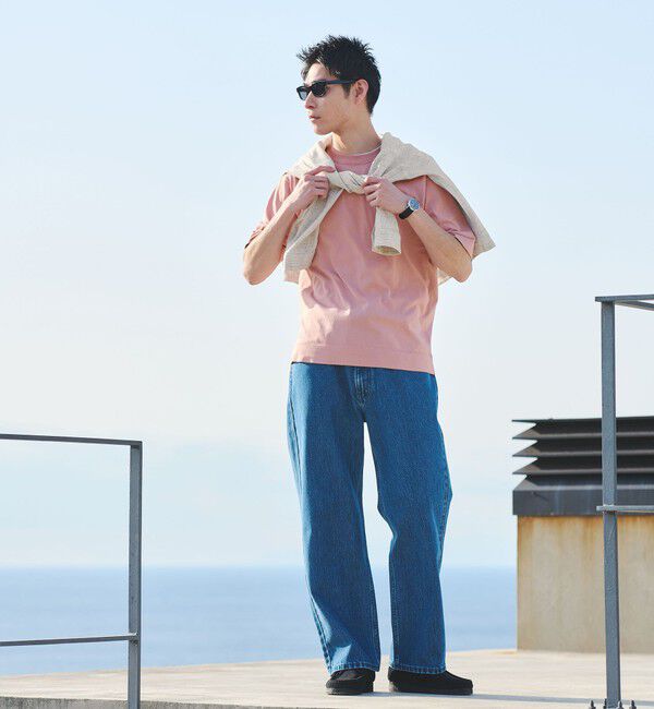 UNITED ARROWS green label relaxing「ヒート シールド 半袖 Tシャツ -マシンウォッシャブル・UVカット・接触冷感・遮熱-」|Tシャツ・カットソー|