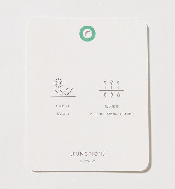 UNITED ARROWS green label relaxing「小野メリヤス ハイツイスト 半袖 Tシャツ -UVカット・吸水速乾-」|Tシャツ・カットソー|