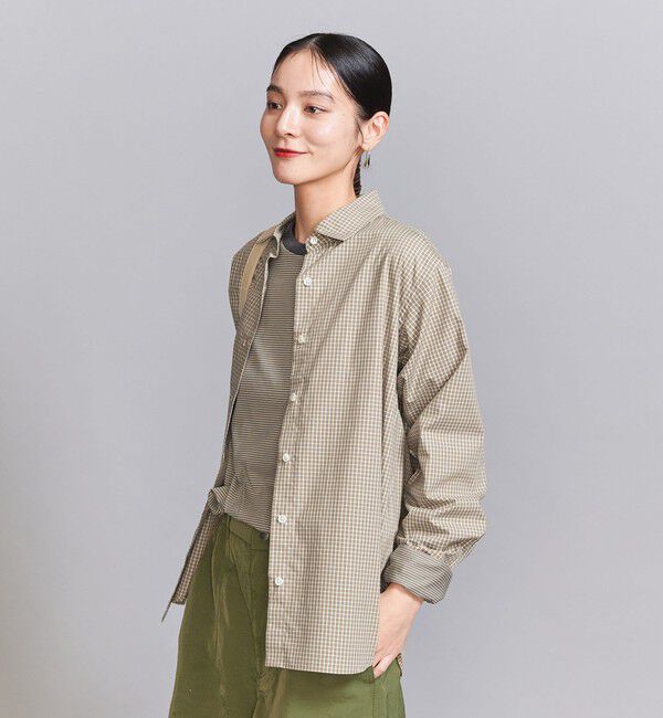 BEAUTY&YOUTH UNITED ARROWS「コットン チェックシャツ」|シャツ・ブラウス|