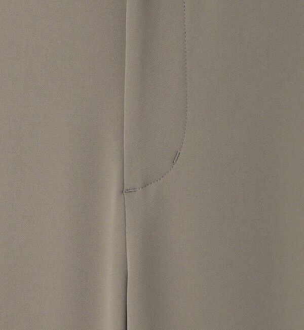 BEAUTY&YOUTH UNITED ARROWS「【WEB限定 Wardrobe DAILY MINIMAL】ダブルクロス タックワイドストレートパンツ ウォッシャブル」|スラックス|