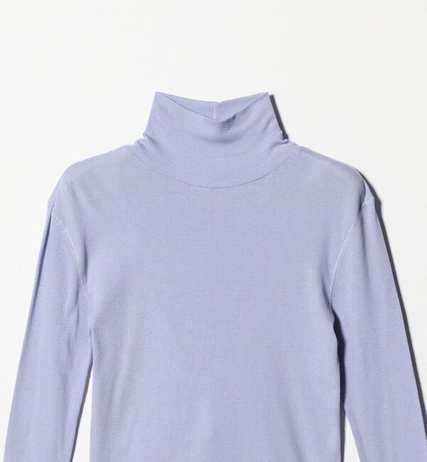 STEVEN ALAN「＜Steven Alan＞コットン シルク リブ タートルネック プルオーバー」|Tシャツ・カットソー|