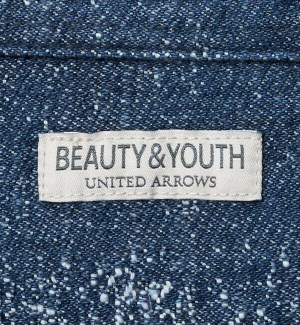 BEAUTY&YOUTH UNITED ARROWS「ジャガード デニム レギュラー シャツ FORM型 ver2」|シャツ・ブラウス|