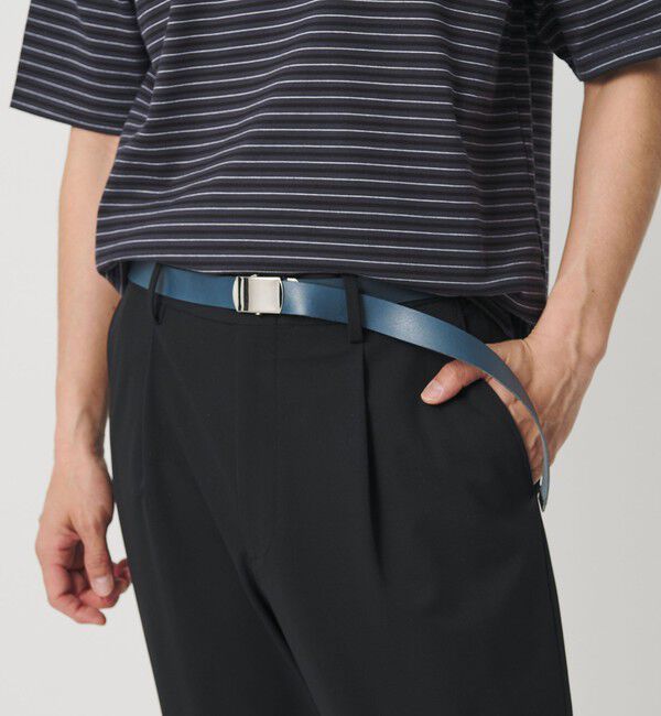 BEAUTY&YOUTH UNITED ARROWS「＜Dhal＞GI レザー ベルト 25mm」|ベルト|COBALT