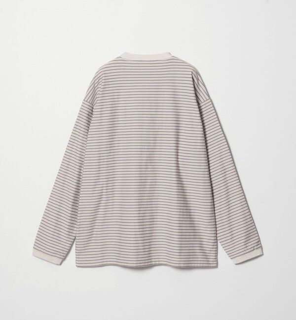 STEVEN ALAN「＜Steven Alan＞ オーガニックコットン アソート ボーダー ロングスリーブ Tシャツ BOLD」|Tシャツ・カットソー|