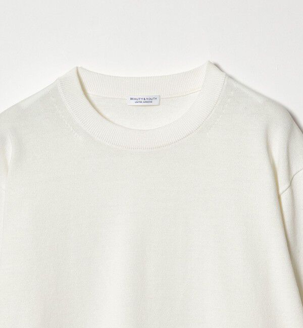 BEAUTY&YOUTH UNITED ARROWS「【WEB限定 WARDROBE SMART】KOUKIN ハイゲージ ニット クルーネック【抗菌・防臭】」|ニット・セーター|