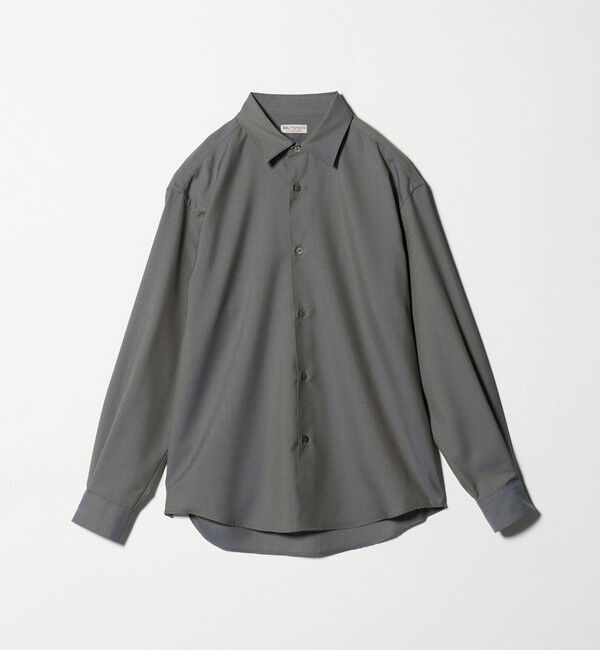 BEAUTY&YOUTH UNITED ARROWS「尾州 TW シャンブレー レギュラー シャツ GRANDE TAPERD型 ウォッシャブル MADE IN JAPAN」|シャツ・ブラウス|