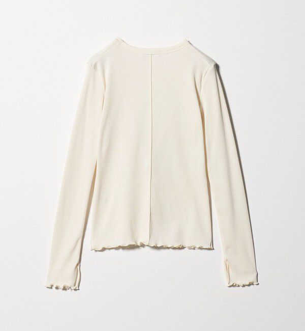 BEAUTY&YOUTH UNITED ARROWS「ポリエステルコットンテレコ メローステッチ クルーネックカットソー」|Tシャツ・カットソー|