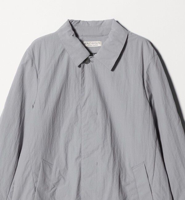 BEAUTY&YOUTH UNITED ARROWS「PERTEX ナイロン バルマカン コート 撥水」|ステンカラーコート|