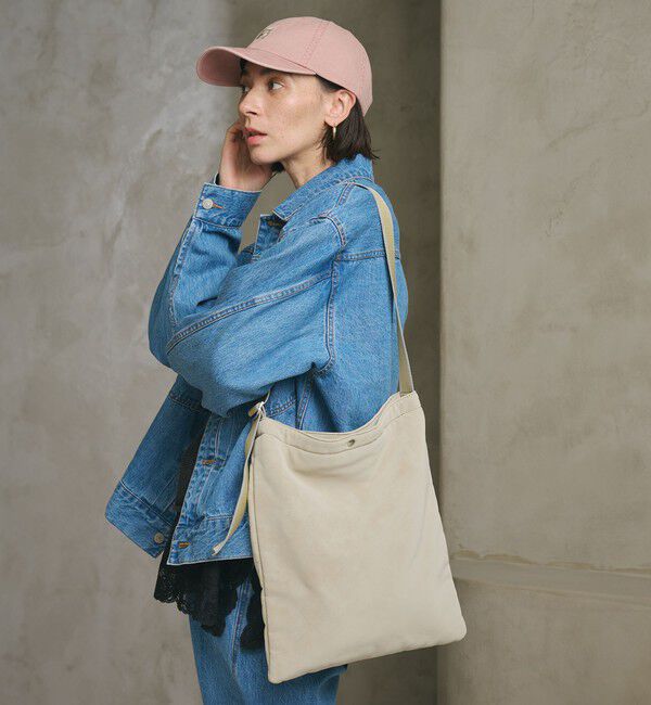 BEAUTY&YOUTH UNITED ARROWS「ラインテープ ショルダーバッグ」|ショルダー・メッセンジャー|NATURAL