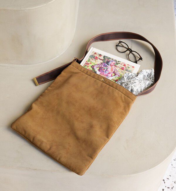 BEAUTY&YOUTH UNITED ARROWS「ラインテープ ショルダーバッグ」|ショルダー・メッセンジャー|BEIGE