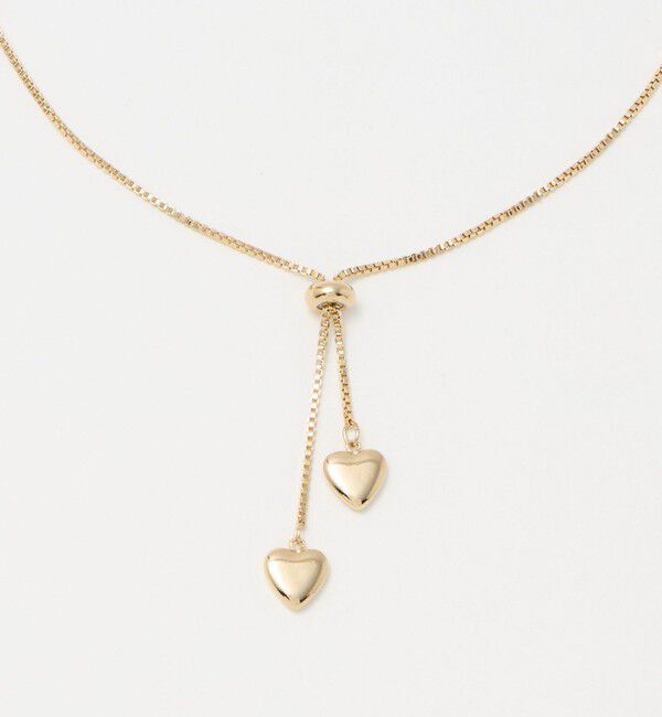 BEAUTY&YOUTH UNITED ARROWS「メタルハート エンドパーツ ネックレス」|ネックレス|