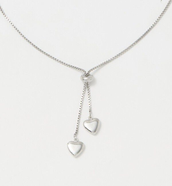 BEAUTY&YOUTH UNITED ARROWS「メタルハート エンドパーツ ネックレス」|ネックレス|