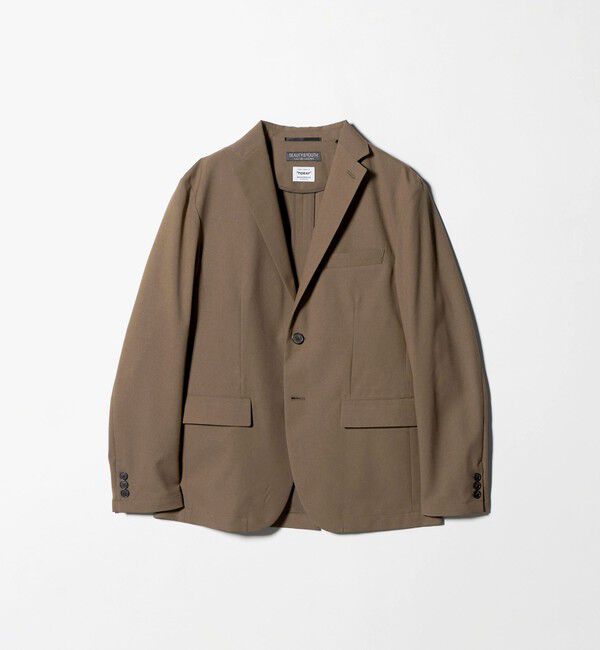 BEAUTY&YOUTH UNITED ARROWS「東レ/TORAY ナノデザイン ２ボタン ジャケット ウォッシャブル セットアップ対応可能」|テーラードジャケット|