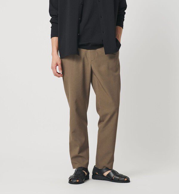 BEAUTY&YOUTH UNITED ARROWS「東レ/TORAY ナノデザイン イージースラックス NO.3 ウォッシャブル セットアップ対応可能」|チノ|