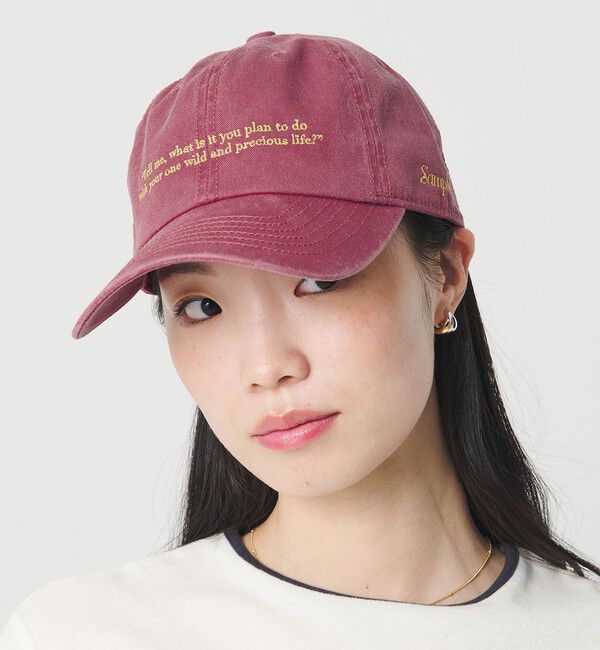 BEAUTY&YOUTH UNITED ARROWS「【別注】＜Samplee＞メッセージ キャップ」|キャップ・キャスケット|