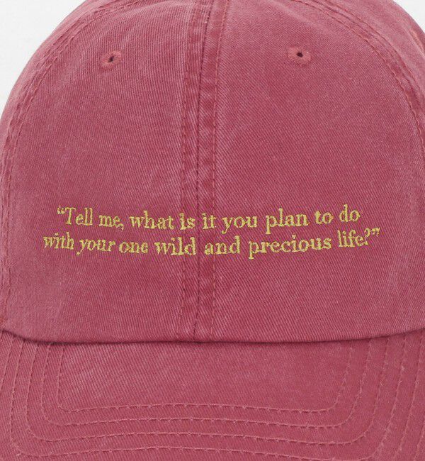 BEAUTY&YOUTH UNITED ARROWS「【別注】＜Samplee＞メッセージ キャップ」|キャップ・キャスケット|