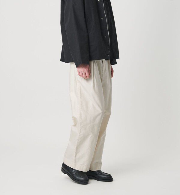 BEAUTY&YOUTH UNITED ARROWS「GIZA モールスキン 2タック パンツ NO.10」|チノ|