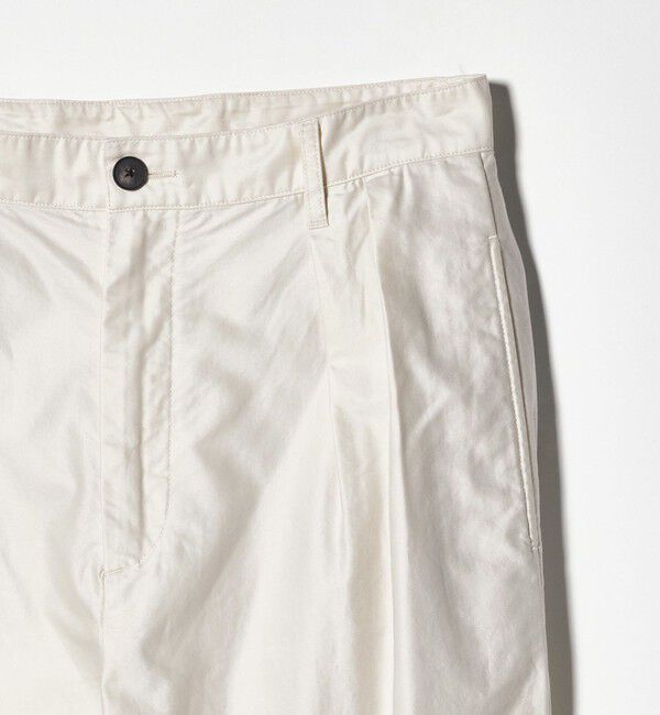 BEAUTY&YOUTH UNITED ARROWS「GIZA モールスキン 2タック パンツ NO.10」|チノ|