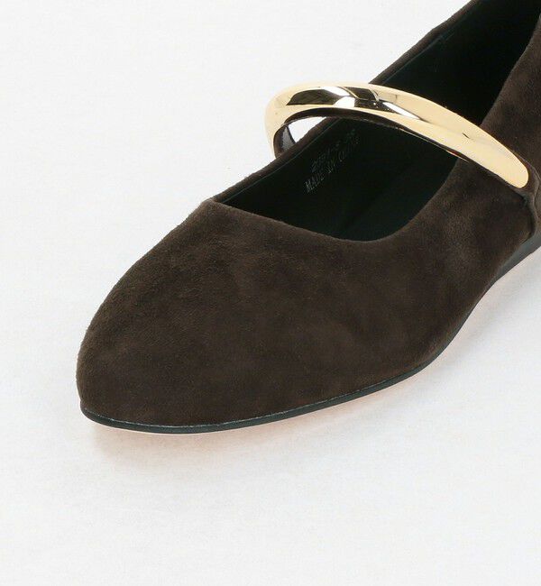 BEAUTY&YOUTH UNITED ARROWS「【別注】＜MOHI...＞メタルバーベルト フラットシューズ」|ローファー|