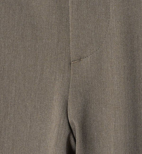 BEAUTY&YOUTH UNITED ARROWS「アルガン トロ 1プリーツ テーパード スラックス NO.7 ストレッチ」|チノ|