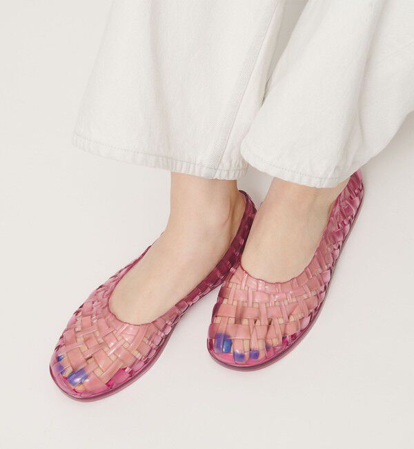 BEAUTY&YOUTH UNITED ARROWS「＜Melissa＞Possession Ballerina フラットシューズ」|ローファー|PINK