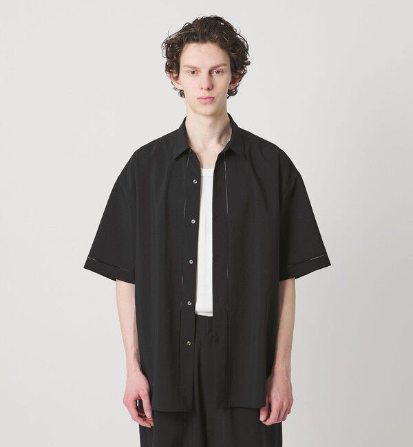 MONKEY TIME「RENU TROシリーズ ステッチ シャツ -セットアップ対応-」|シャツ・ブラウス|