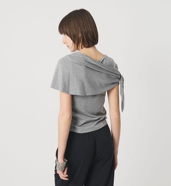 ATTISESSION「＜ATTISESSION＞レイヤード ラップ Tシャツ」|Tシャツ・カットソー|MD.GRAY