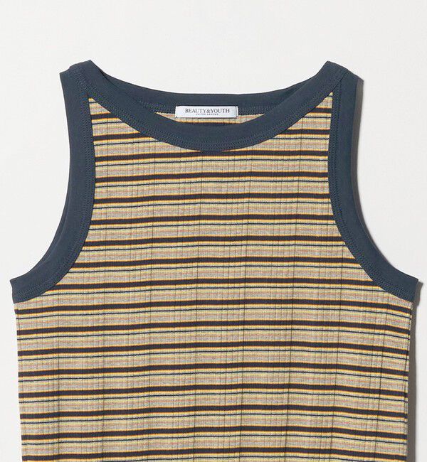 BEAUTY&YOUTH UNITED ARROWS「マルチボーダー タンクトップ」|タンクトップ|