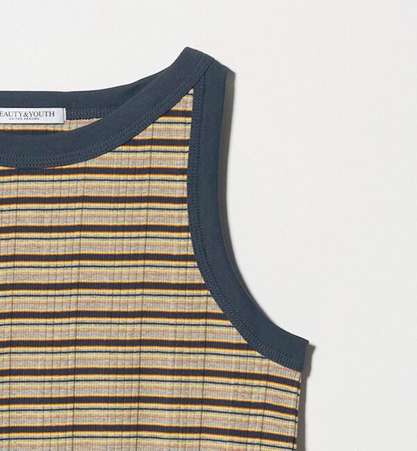BEAUTY&YOUTH UNITED ARROWS「マルチボーダー タンクトップ」|タンクトップ|