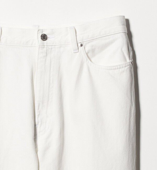 BEAUTY&YOUTH UNITED ARROWS「テーパード ホワイト デニム 5ポケット パンツ NO.9」|チノ|