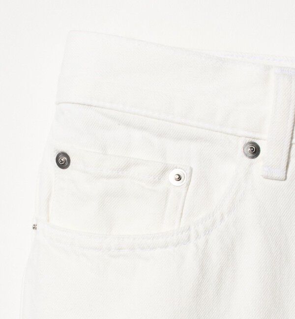 BEAUTY&YOUTH UNITED ARROWS「テーパード ホワイト デニム 5ポケット パンツ NO.9」|チノ|