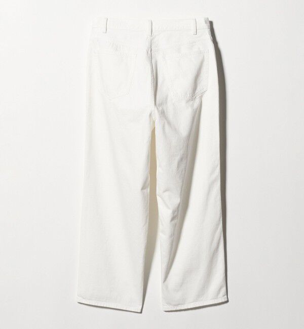 BEAUTY&YOUTH UNITED ARROWS「テーパード ホワイト デニム 5ポケット パンツ NO.9」|チノ|