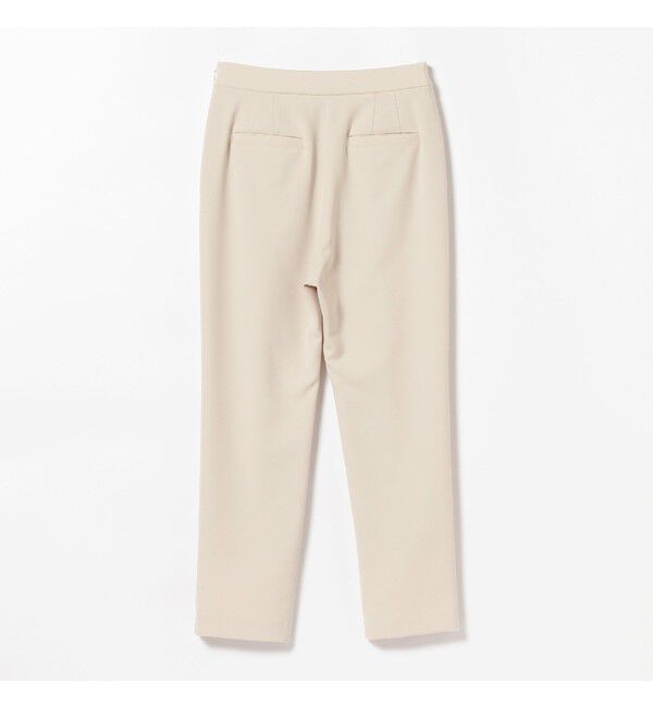 Demi-Luxe BEAMS 「トリアセ 1タック パンツ＊」|スラックス|