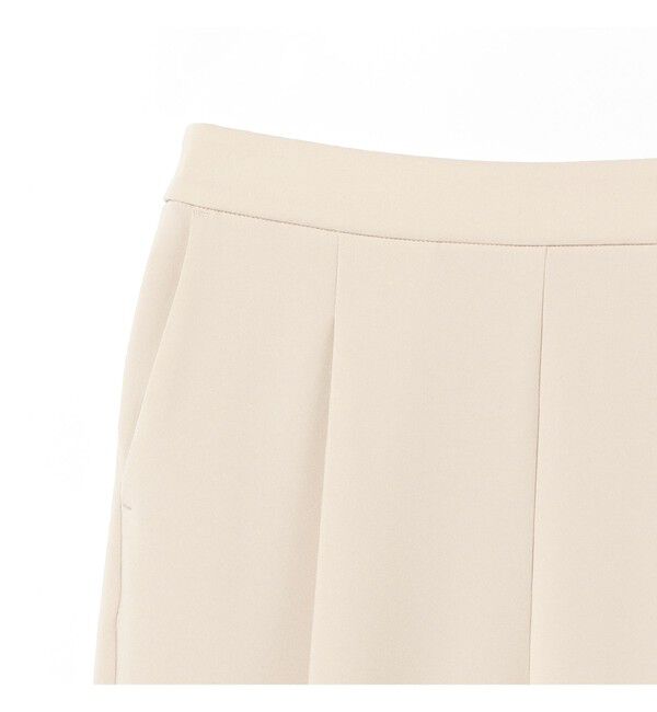 Demi-Luxe BEAMS 「トリアセ 1タック パンツ＊」|スラックス|