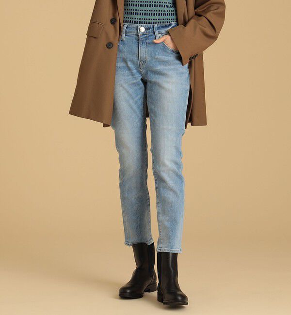 Ray BEAMS 「RED CARD TOKYO / Anniversary Slim テーパード デニムパンツ」|デニム|