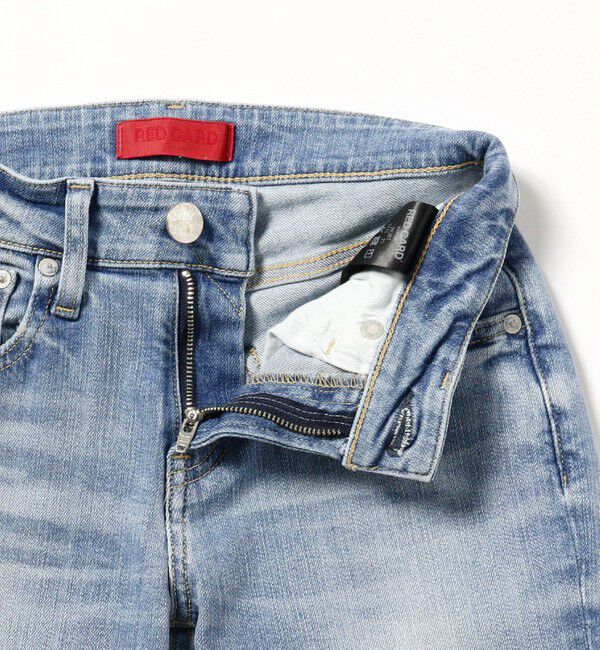 Ray BEAMS 「RED CARD TOKYO / Anniversary Slim テーパード デニムパンツ」|デニム|