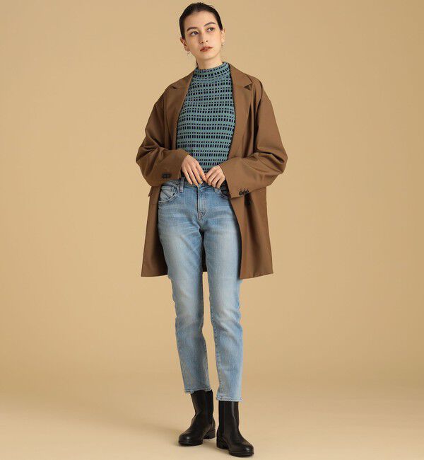 Ray BEAMS 「RED CARD TOKYO / Anniversary Slim テーパード デニムパンツ」|デニム|