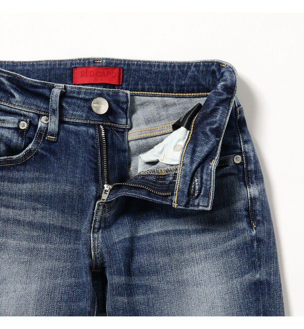 Ray BEAMS 「RED CARD TOKYO / Anniversary Slim テーパード デニムパンツ」|デニム|
