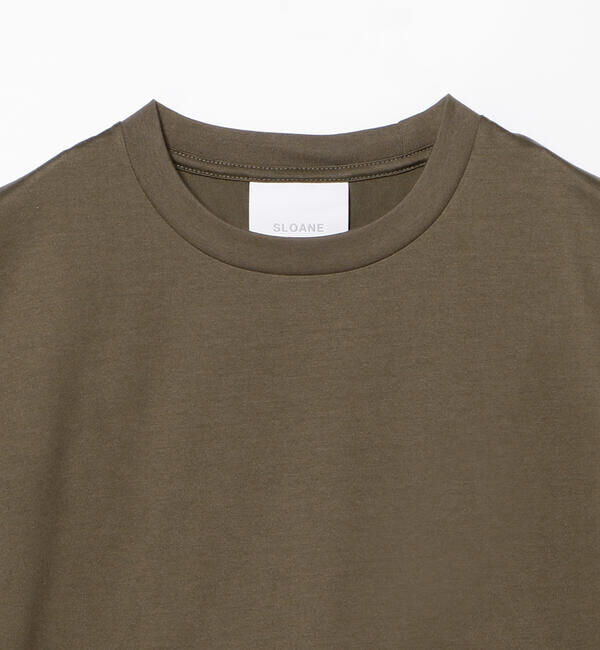 Demi-Luxe BEAMS 「SLOANE / コットン天竺  Tシャツ」|Tシャツ・カットソー|