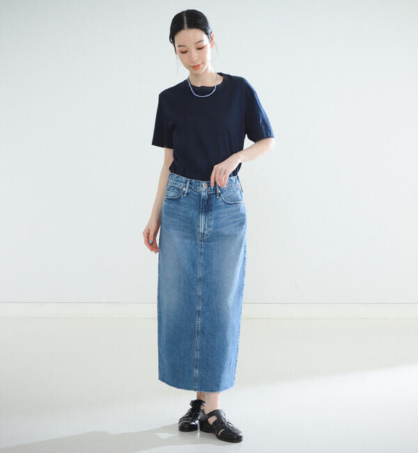 Demi-Luxe BEAMS 「SLOANE / コットン天竺  Tシャツ」|Tシャツ・カットソー|