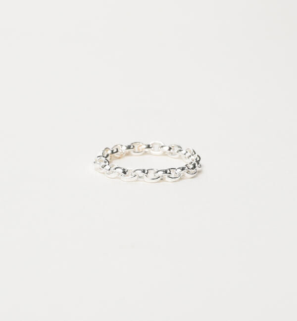 Ray BEAMS 「Ray BEAMS / シルバー アズキ チェーン リング」|リング|