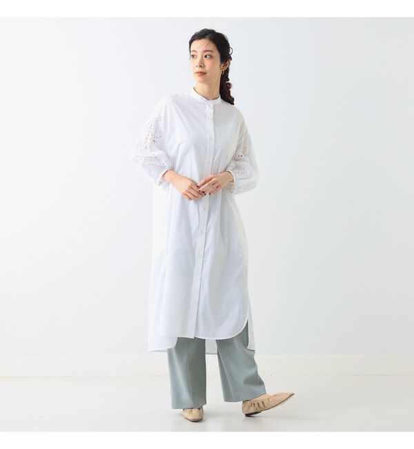Demi-Luxe BEAMS 「【別注】TICCA / レース パフスリーブワンピース」|ワンピース|