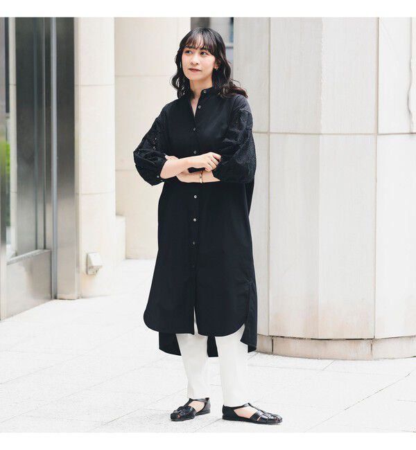 Demi-Luxe BEAMS 「【別注】TICCA / レース パフスリーブワンピース」|ワンピース|