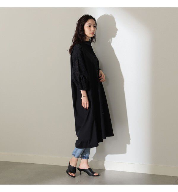 Demi-Luxe BEAMS 「【別注】TICCA / レース パフスリーブワンピース」|ワンピース|