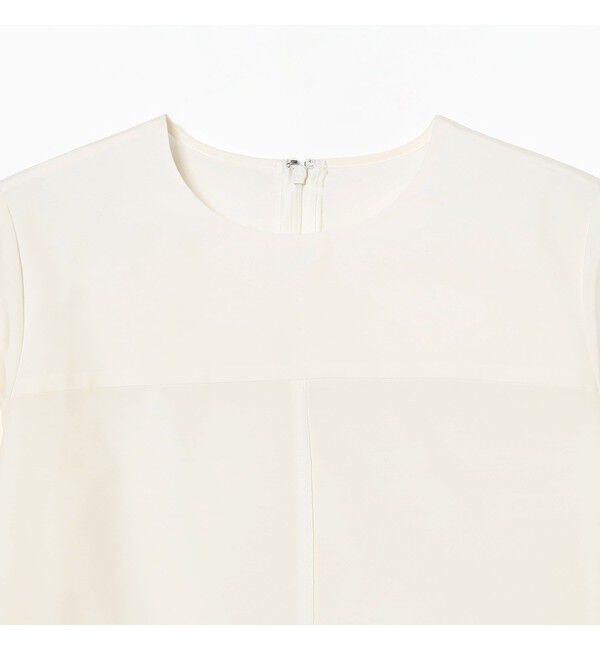 Demi-Luxe BEAMS 「AK+1 / シルクコットン ブラウス」|シャツ・ブラウス|