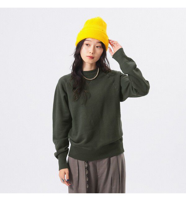 BEAMSBOY「ブロード リブ クルーネック スウェット」|スウェット・ジャージ|