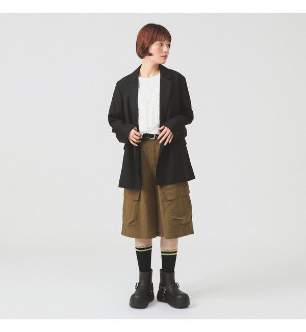 Ray BEAMS 「4ボタン ダブル テーラード ジャケット」|ダッフルコート|