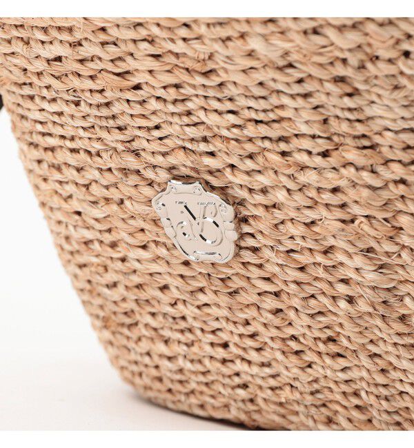 Demi-Luxe BEAMS 「VIOLAd&rsquo;ORO / アバカ スタッズ トートバッグ」|トートバッグ|