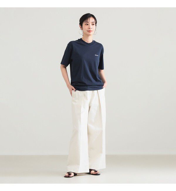 Demi-Luxe BEAMS 「Barbour / DALTON ロゴ Tシャツ」|Tシャツ・カットソー|